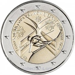 Commemorative coin of Euro 2€ 2019