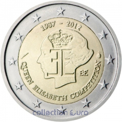 Commemorative coin of Euro 2€ 2012
