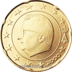 Coins belgium of 0.20