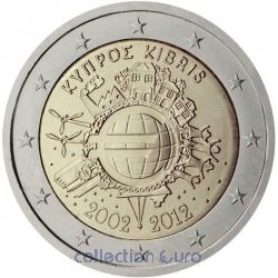 Coin Area Euro Cyprus 2012