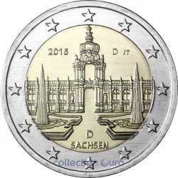 Commemorative coin of Euro 2€ 2016