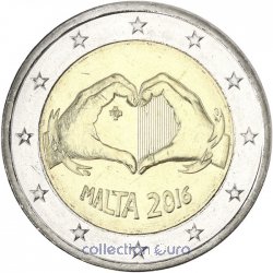 Coin Commemorative Malta 2016