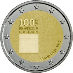 Commemorative coin of Euro 2€ 2019