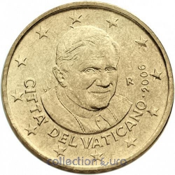 Coins vatican of 0.50