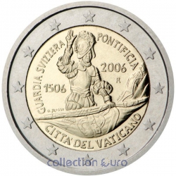 Commemorative coin of Euro 2€ 2006